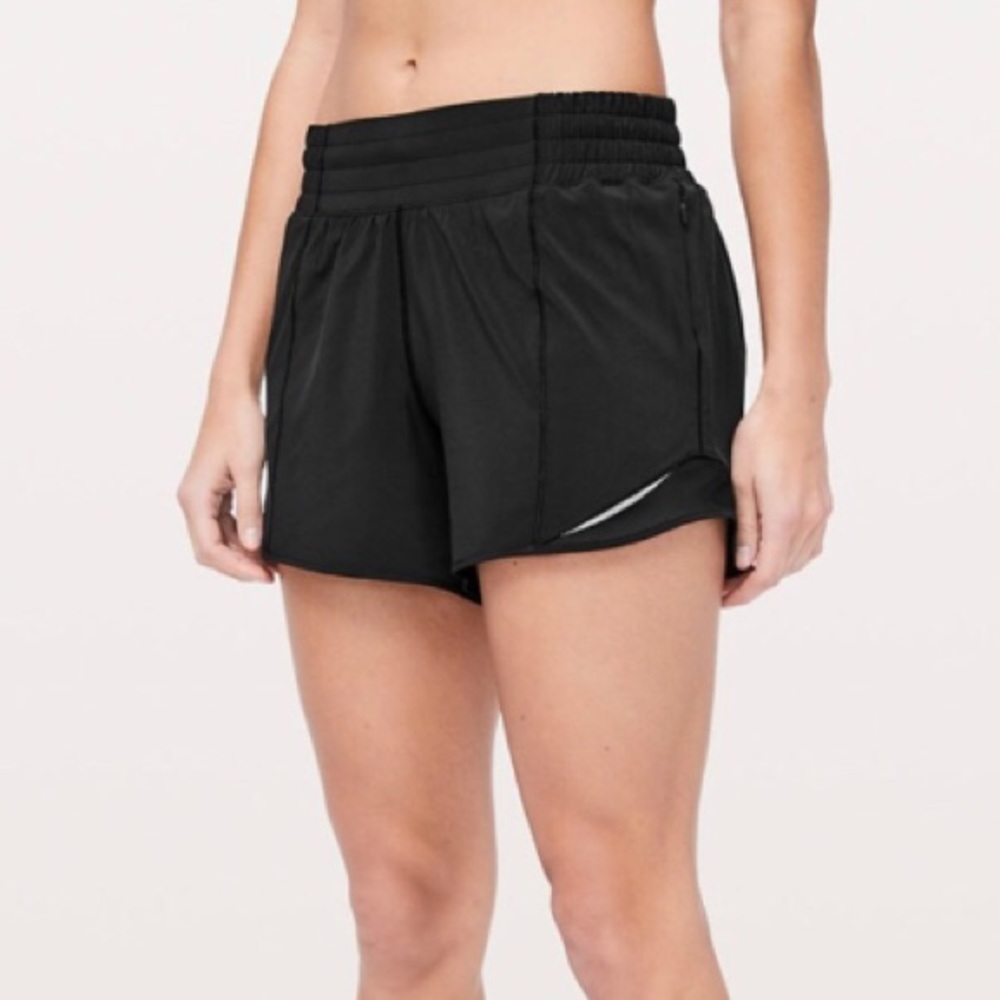 High rise hotty hot lululemon shorts